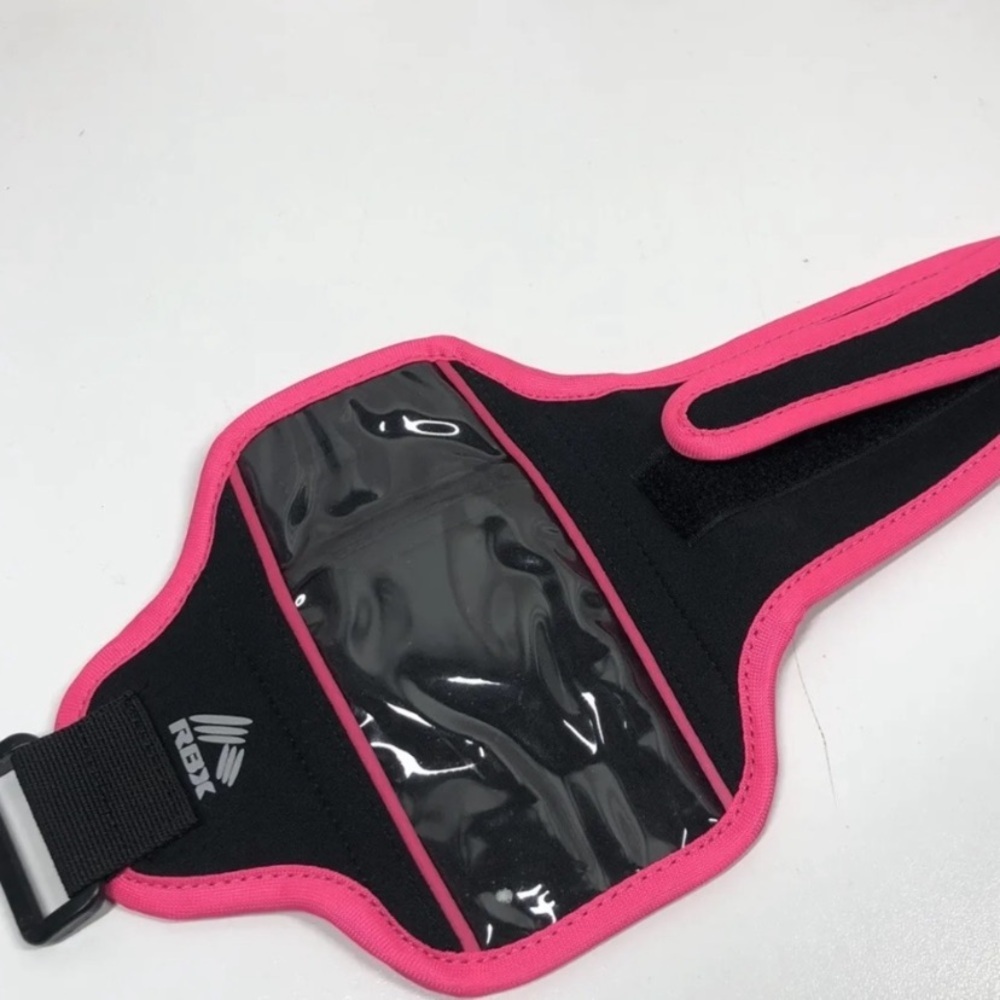RBX Black and Pink Sports Armband